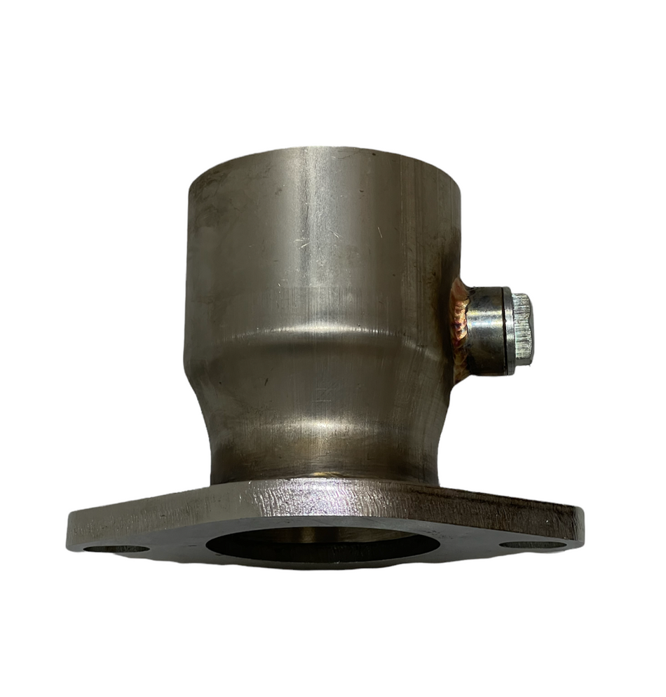 PLM High Flow Performance 400 Cell EPA Metallic Catalytic Converter & Flanges Extension Pipe