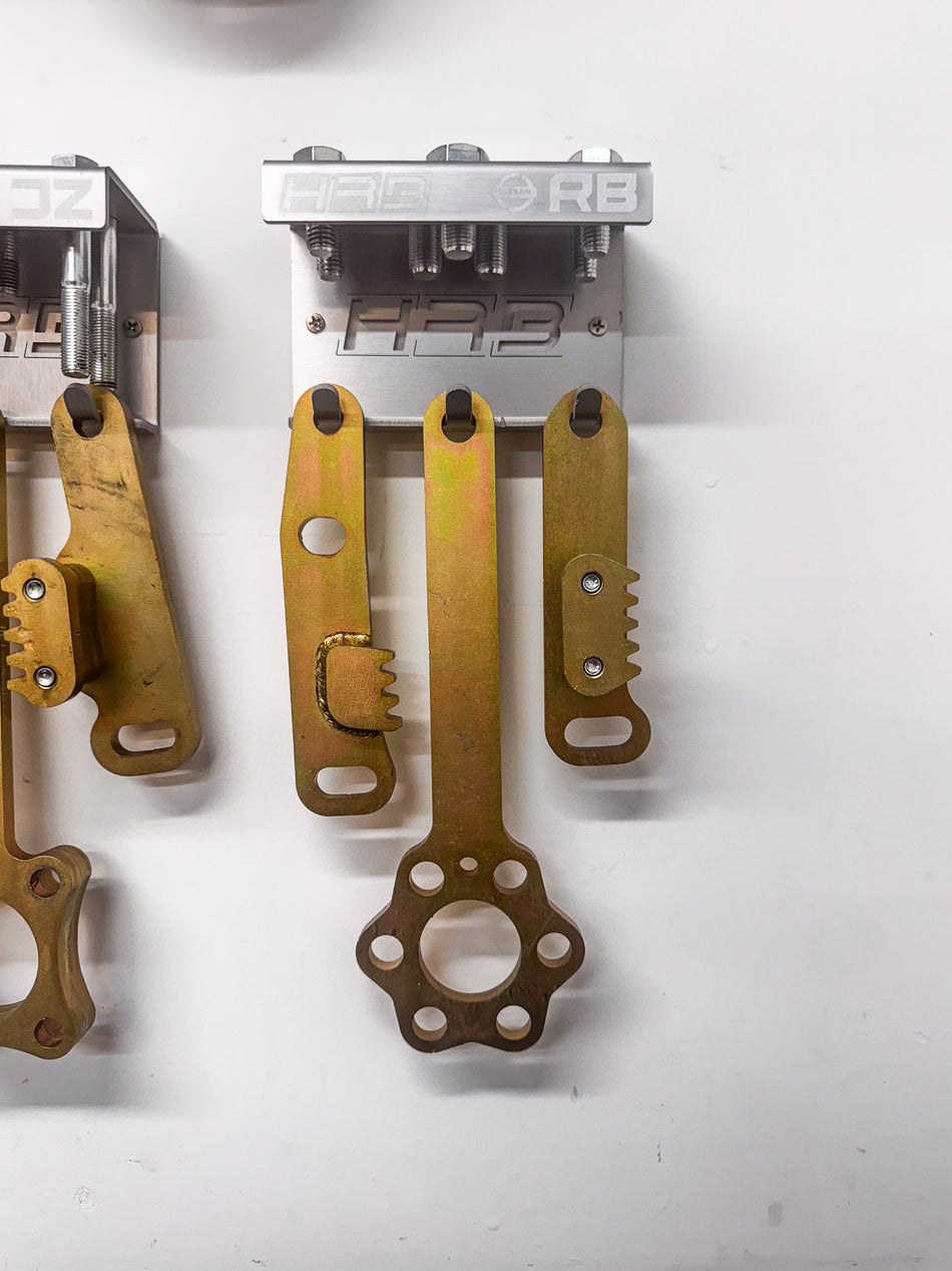 HRB Nissan RB engine crank lock up - wall mount