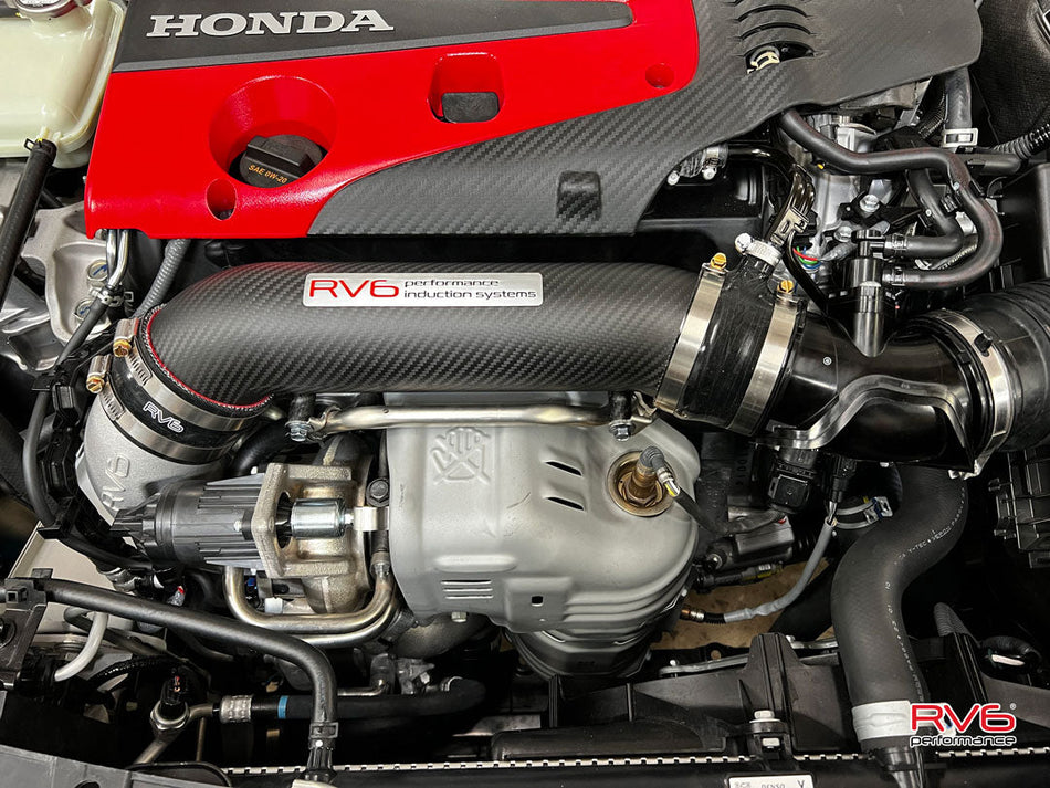 RV6 R660AS Antisurge / T51R RED Ball Bearing Turbo for (FL5/DE5)  2.0T with CF Inlet pipe