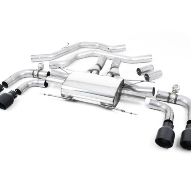 Milltek Valved Front-Pipe-Back Exhaust System for Alfa Romeo Giulia Quadrifoglio