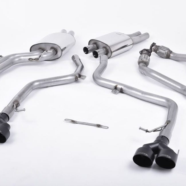 Milltek Resonated Race Catback Exhaust System for B8.5 Audi S4 / S5 Sportback