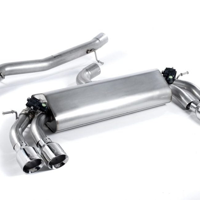 Milltek Valved &amp; Non-Resonated Catback Exhaust System for 8V Audi S3 Quattro (3-door)