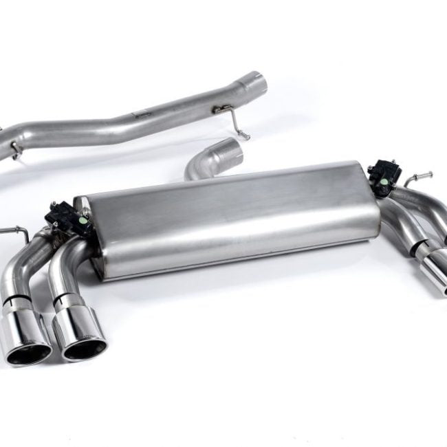 Milltek Valved &amp; Non-Resonated Catback Exhaust System for 8V Audi S3 Quattro (3-door)