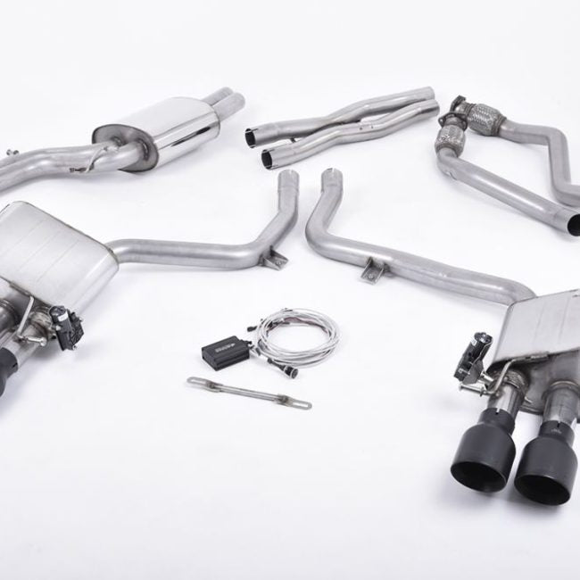 Milltek Valved &amp; Resonated Catback Exhaust System for B8.5 Audi S4 / S5