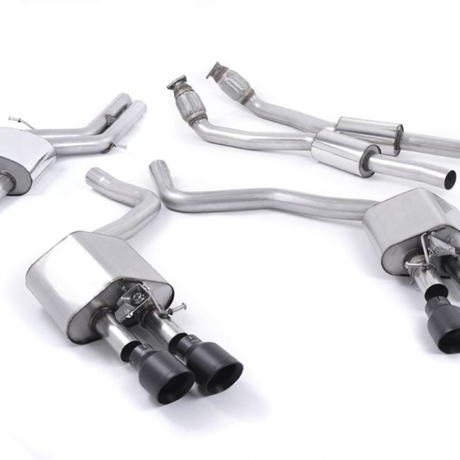 Milltek Valved &amp; Resonated Catback Exhaust System for C7 Audi S6 / S7
