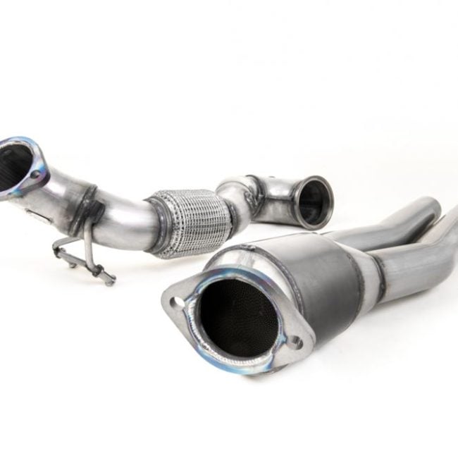 Milltek Large Bore Downpipe with Hi-Flow Sports Cat for 8V / 8Y Audi RS3 &amp; MK3 Audi TTRS (non-OPF-GPF)
