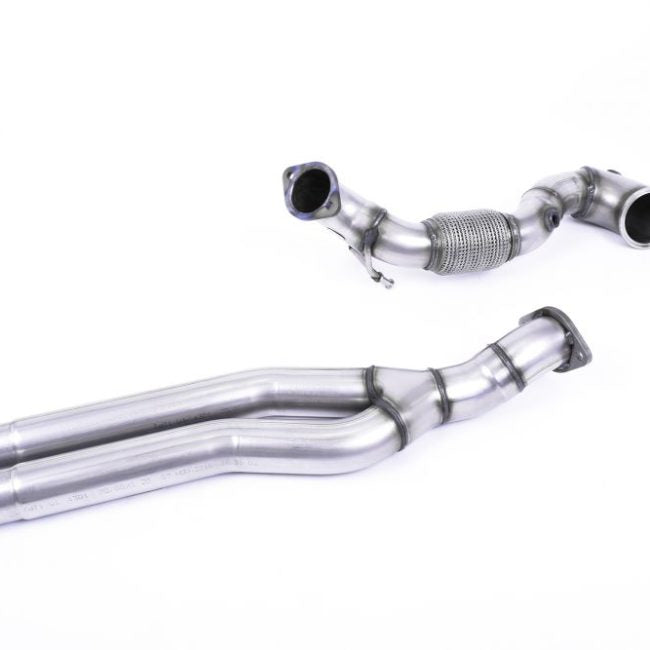 Milltek Large Bore Downpipe with Race Cat for 8V / 8Y Audi RS3 &amp; MK3 Audi TTRS (non-OPF-GPF)