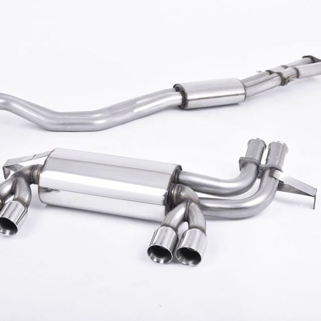 Milltek Catback Exhaust System with Polished Tips for E46 BMW M3 / CSL
