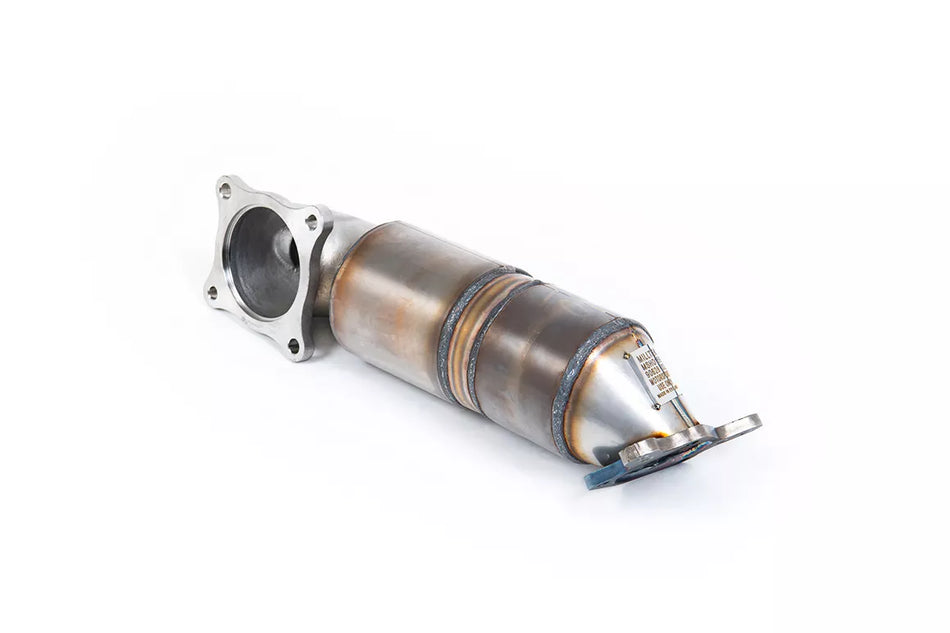 MILLTEK CAST DOWNPIPE WITH HJS HI FLOW SPORTS CAT FOR FL5 CIVIC TYPE R - NO CEL