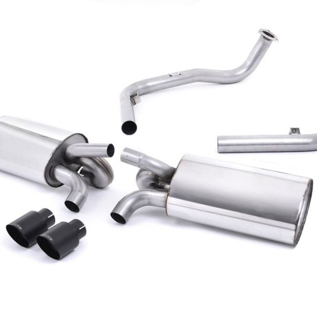 Milltek Resonated Catback Exhaust System for 987.1 Porsche Boxster S / Cayman S
