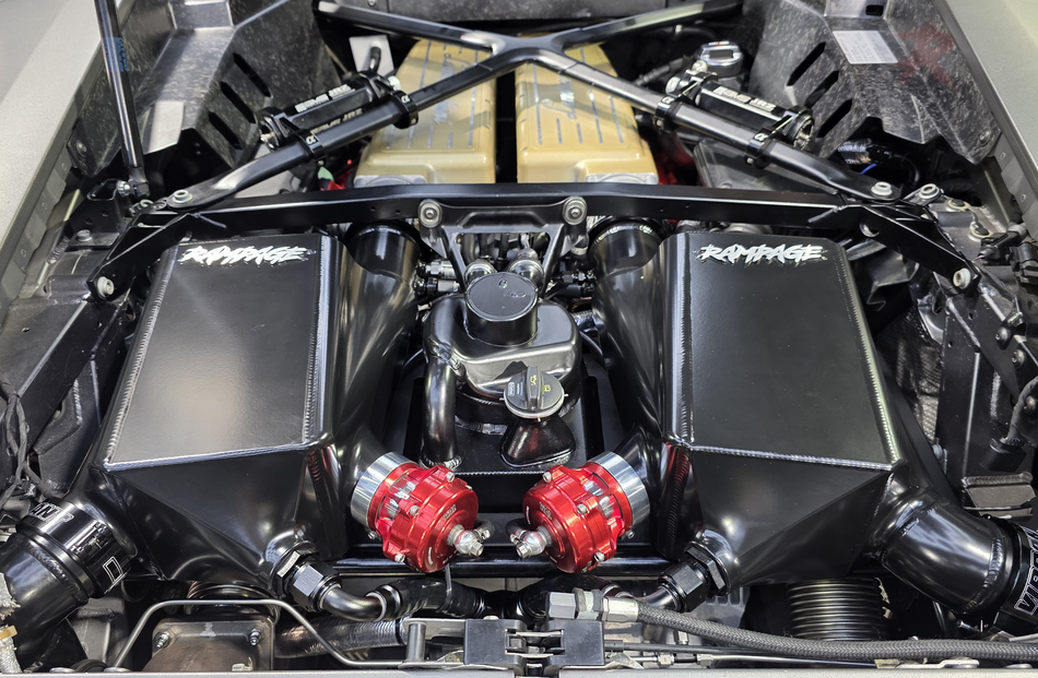 Rampage 3000HP Billet Intercooler Package- R8/Huracan