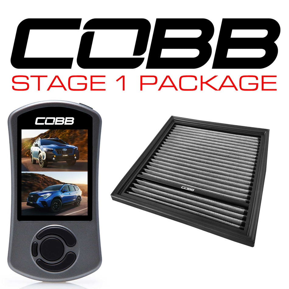 Cobb 23-25 Subaru Ascent / Outback XT & Wilderness/Legacy XT Stage 1 Power Package