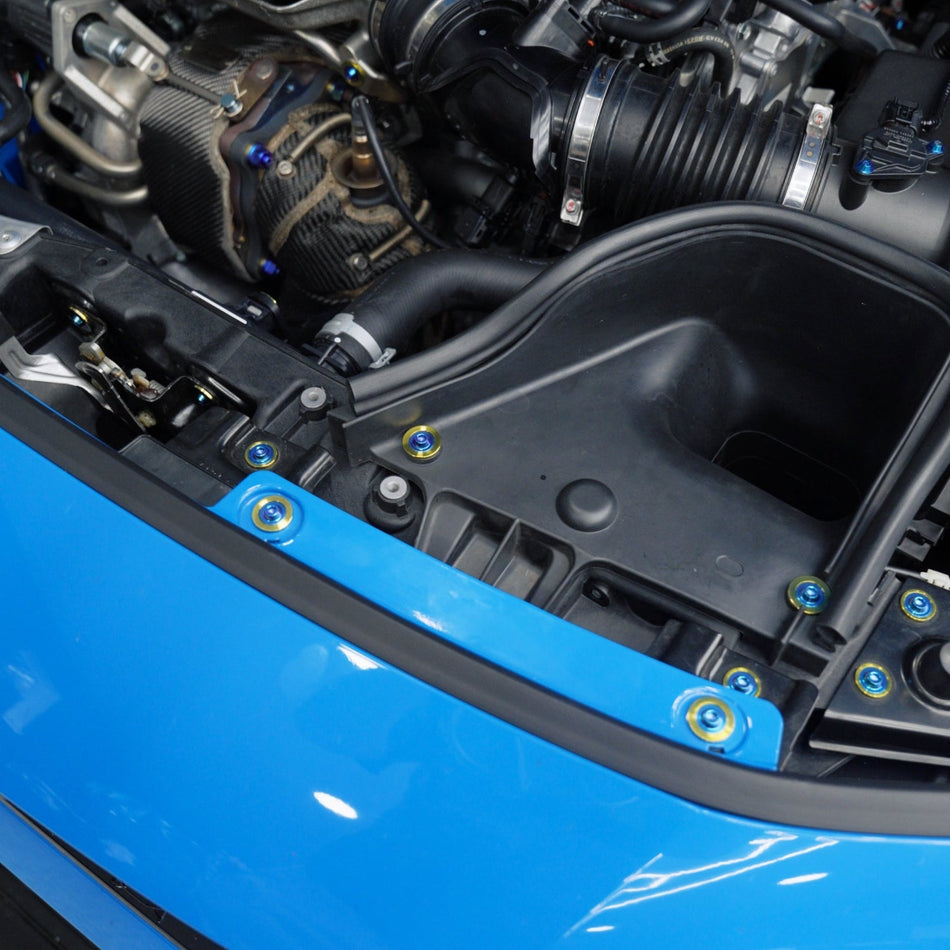 JDC Titanium Intake Scoop Hardware | 2023+ FL5 Civic Type R
