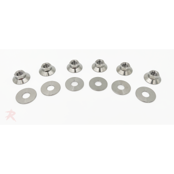 Rampage Titanium Strut Tower Nut Kit – FK8 FK7 FK2 FL5