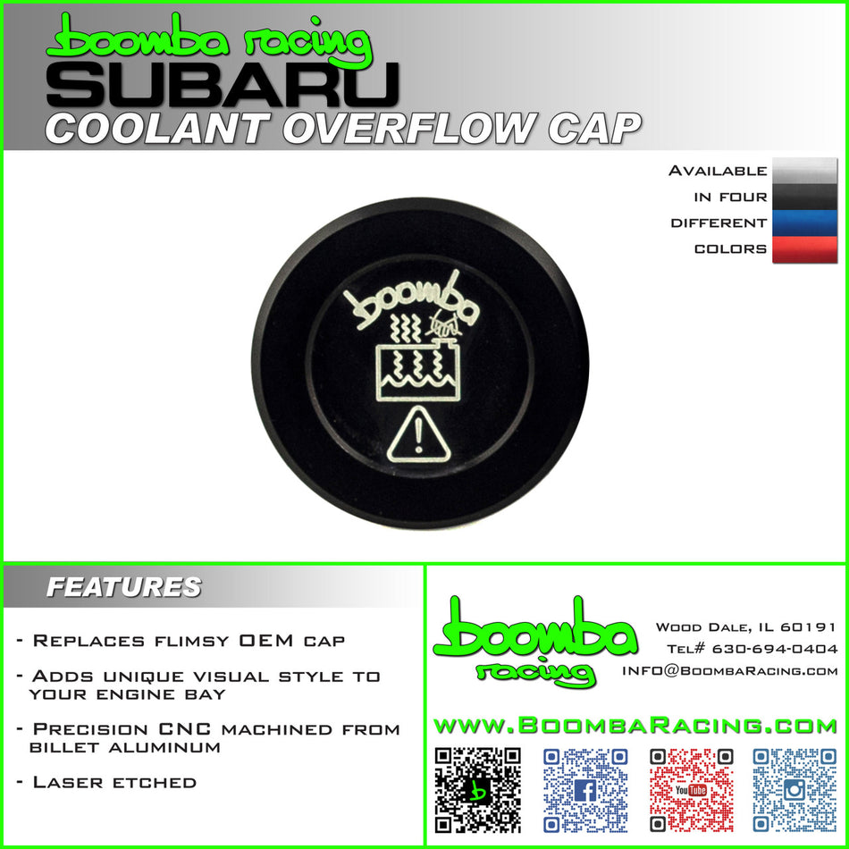 Subaru Coolant Overflow Reservoir Cap