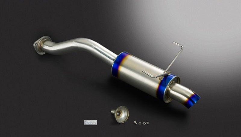 J's Racing 304R Stainless Axle-back exhaust 60R PLUS - Honda Civic EP3 02-05