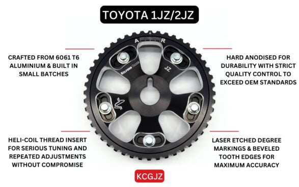 KCGJZ SINGLE | 1JZ / 2JZ Single Cam Gear