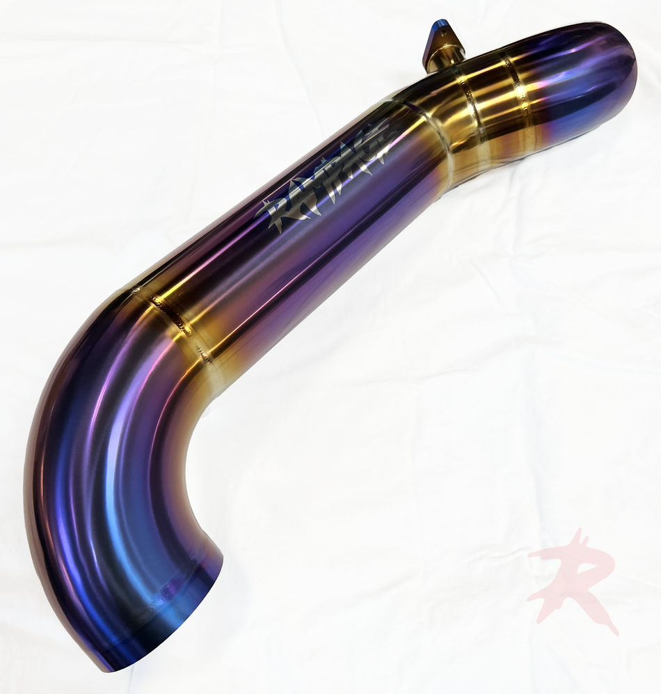 Rampage Titanium 3.5" G-Series Inlet Pipe - FK8 Type-R