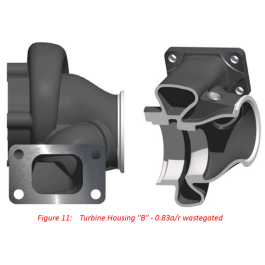 BorgWarner EFR B-Type T3 0.83 A/R IWG Turbine Housing