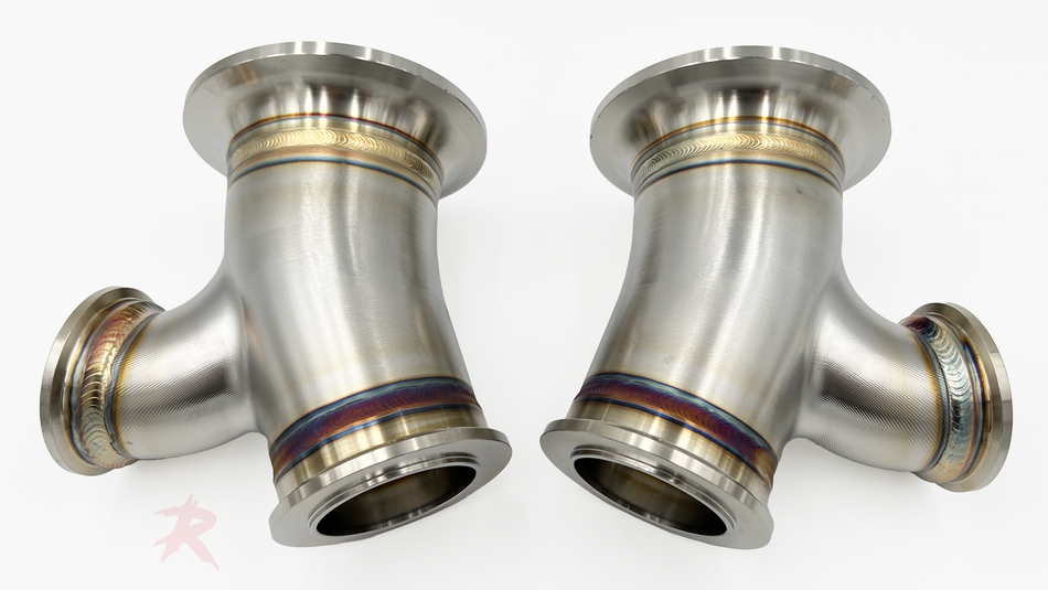 Billet Mid-Frame Turbo Manifold- R8/Huracan