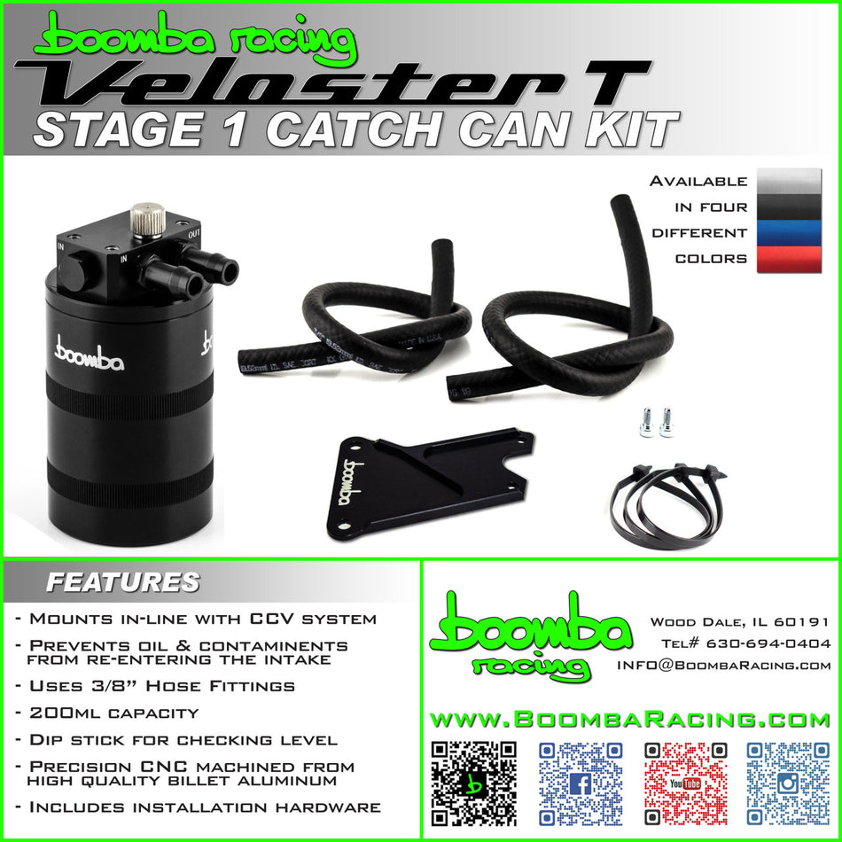 VELOSTER19+ TURBO STAGE 1 CATCH CAN KIT
