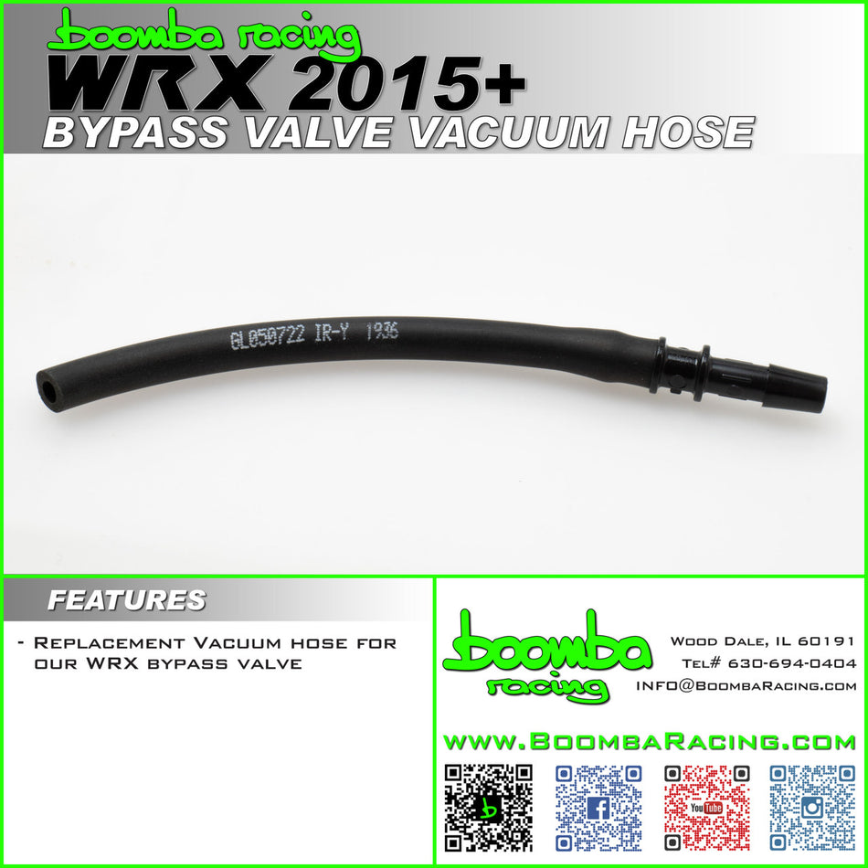 15-21 WRX Bypass Valve Hose Extension and Adapter (replacement)