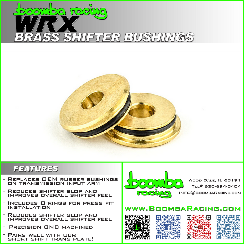 2015+ WRX Brass Shifter Bushing