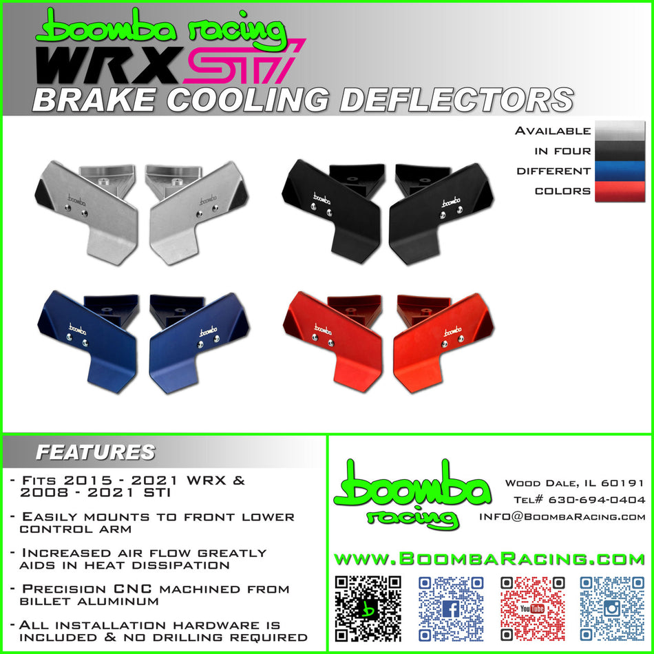 WRX/STI BRAKE DEFLECTORS