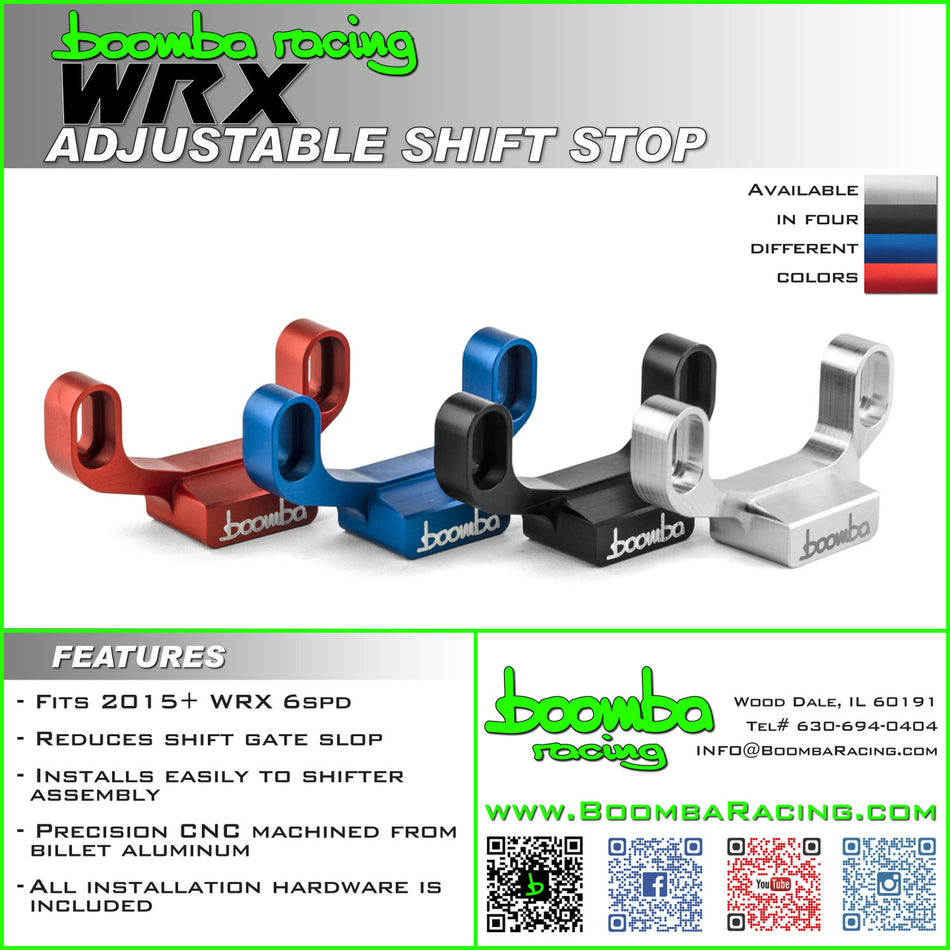 15+ WRX Shifter Stop