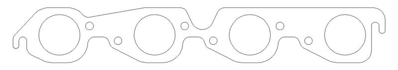 Cometic Chevy Mark-IV GM Gen-V/VI BB V8 .064in ArmorCore Exhaust Mani Gasket Set-2.015in Round Port
