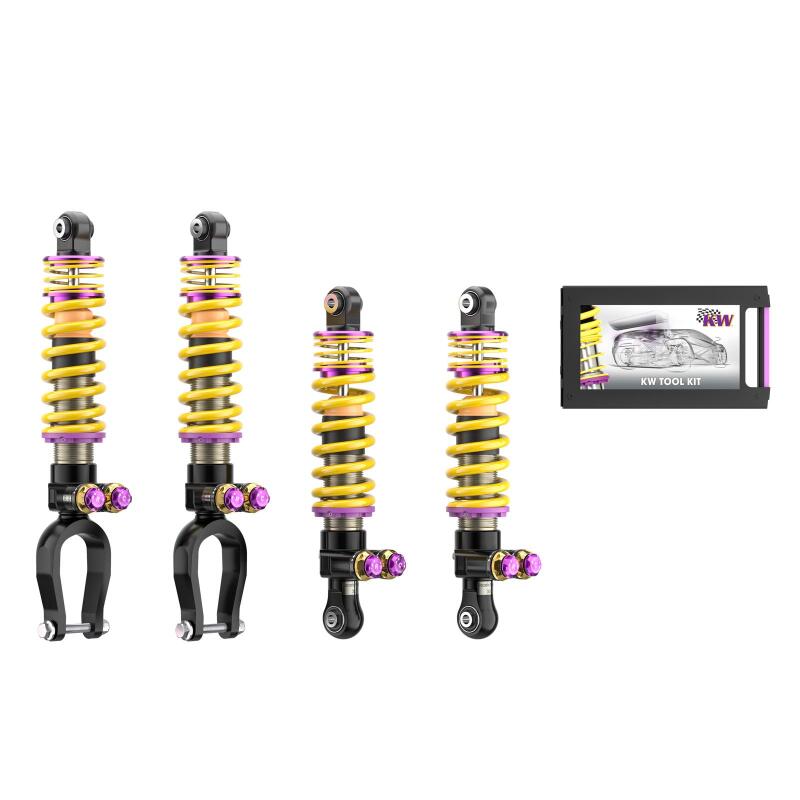 KW Coilover Kit V5 Bundle 2020 Chevrolet C8 Corvette Stingray w/o NoseLift