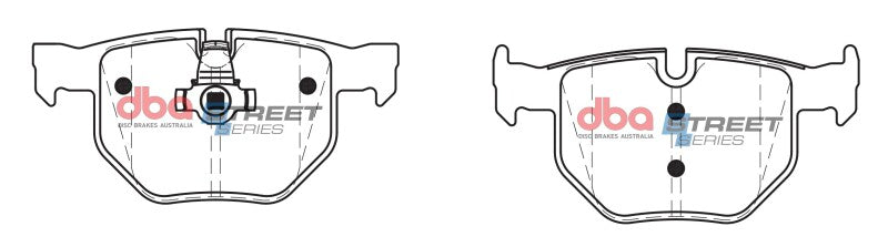 DBA 07-18 BMW X5 xDrive35d Rear Street Series Brake Pads