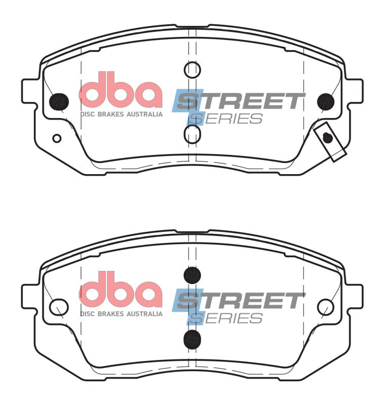 DBA 15-19 Hyundai Sonata (320mm Front Rotor Excl Hybrid) Street Series Front Brake Pads