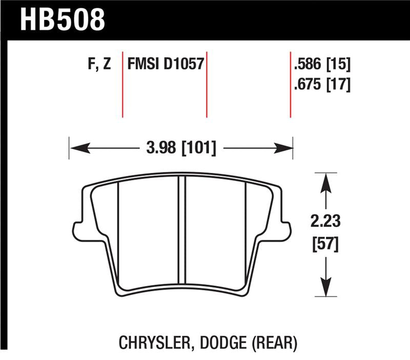 Hawk HPS Street Brake Pads