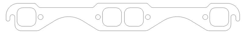 Cometic Chevrolet Gen-1 Small Block V8 .064in ArmorCore Exhaust Manifold Gasket Set - 23 Degree Head