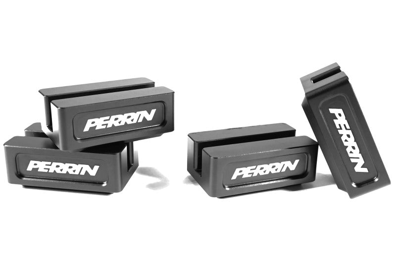 PERRIN 93-25 Subaru WRX/STI/Impreza/OBXT/LGT & 13-25 BRZ/GR86/Crosstrek Jack Pad Set (5pc) - Black
