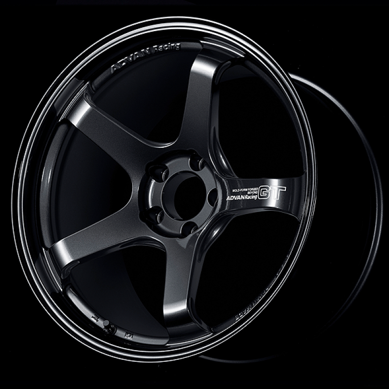 Advan GT Beyond 19x9.5 +38 5x114.3 Racing Titanium Black Wheel
