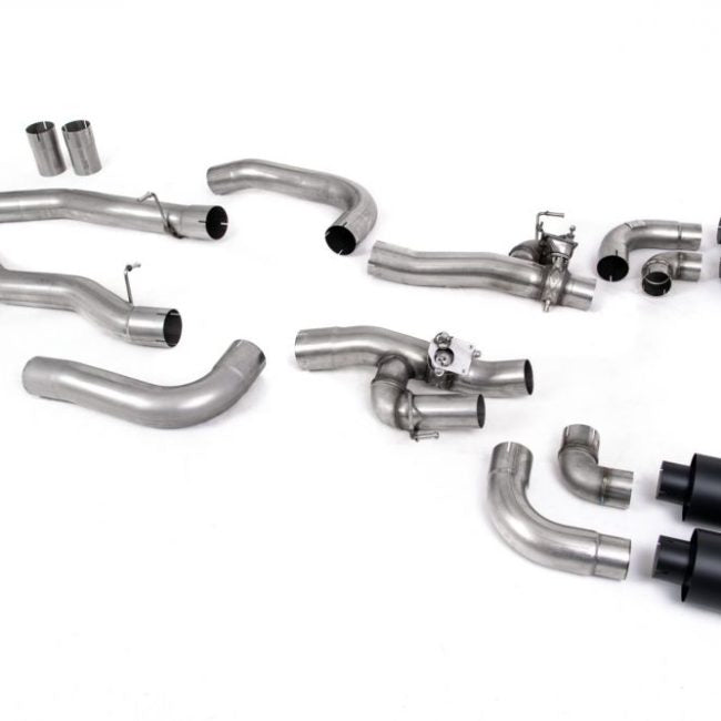 Milltek Valved &amp; Resonated GPF-OPF-Back Exhaust System with EC Approval for F91 / F92 BMW M8 and Competition
