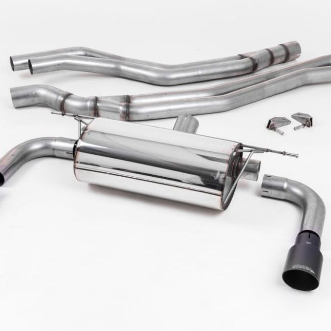 Milltek Resonated Catback Exhaust System for F22 BMW M240i