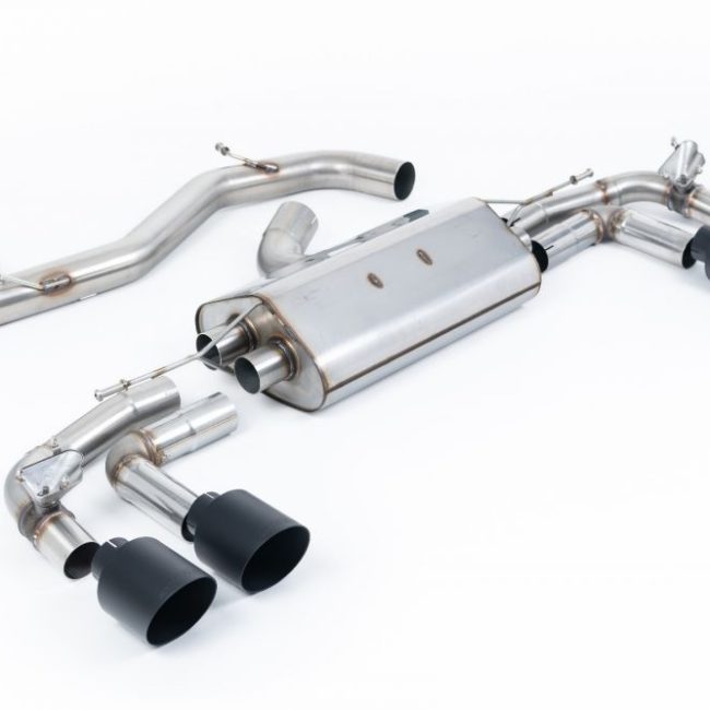 Milltek Valved &amp; Non-Resonated Catback Exhaust System for 8Y Audi S3 Quattro (sportback)