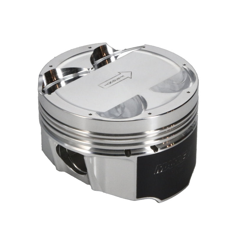 Manley Toyota 2JZGTE 86.25mm Bore +.25mm Oversize -1cc Dome 10:1 CR Turbo Tuff Piston Set w/ Rings