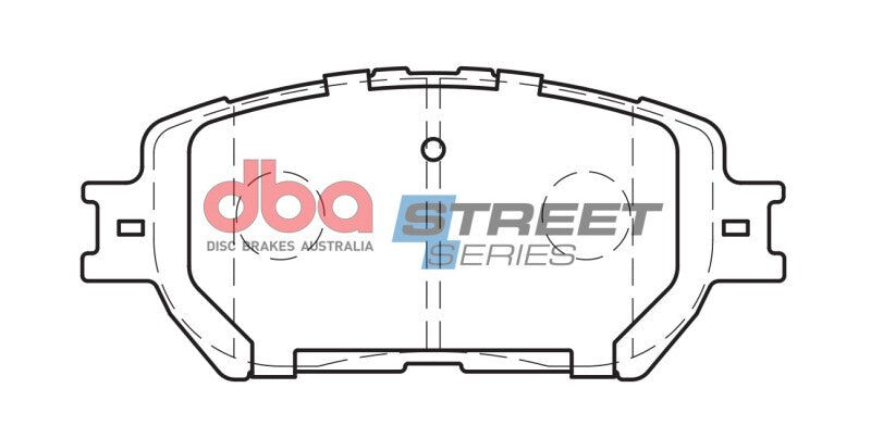 DBA 09-15 Lexus IS250 Street Series Front Brake Pads
