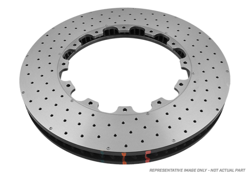 DBA 15-22 Lexus RC350 F Sport Front 5000 Series Drilled & Slotted Ring