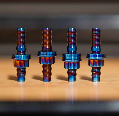 Titanium Exhaust Stud Kit for Honda 1.5T and 2.0T - BURNT FINISH (11)