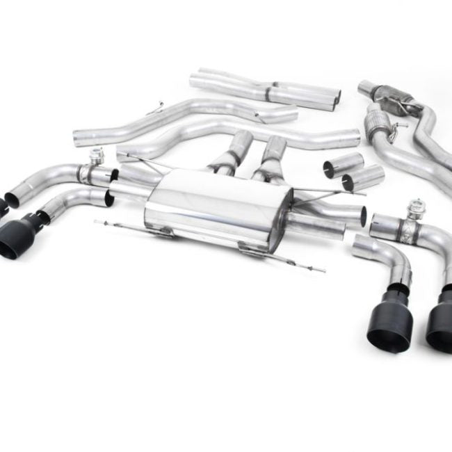 Milltek Valved &amp; Resonated Catback Exhaust System for Alfa Romeo Giulia Quadrifoglio