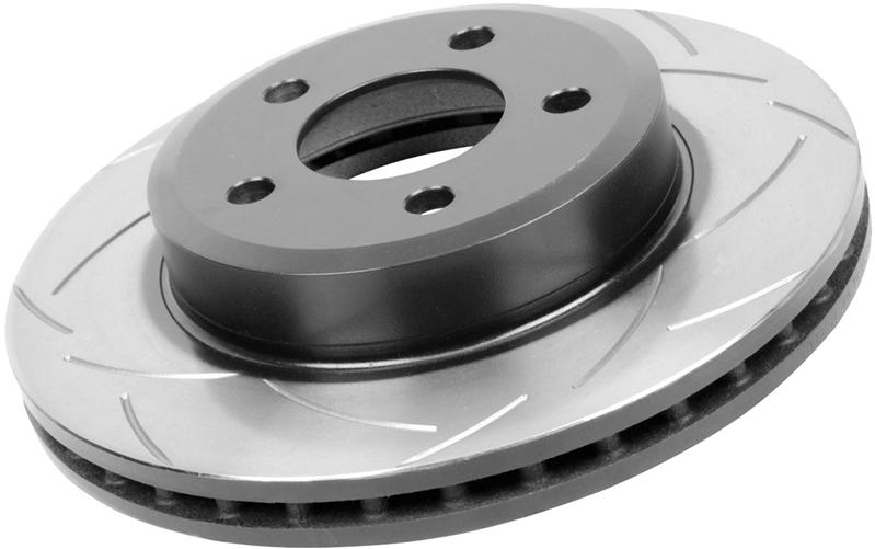 DBA 94-04 Mustang Exc. Cobra/Bullitt/Mach1 Rear Slotted Street Series Rotor