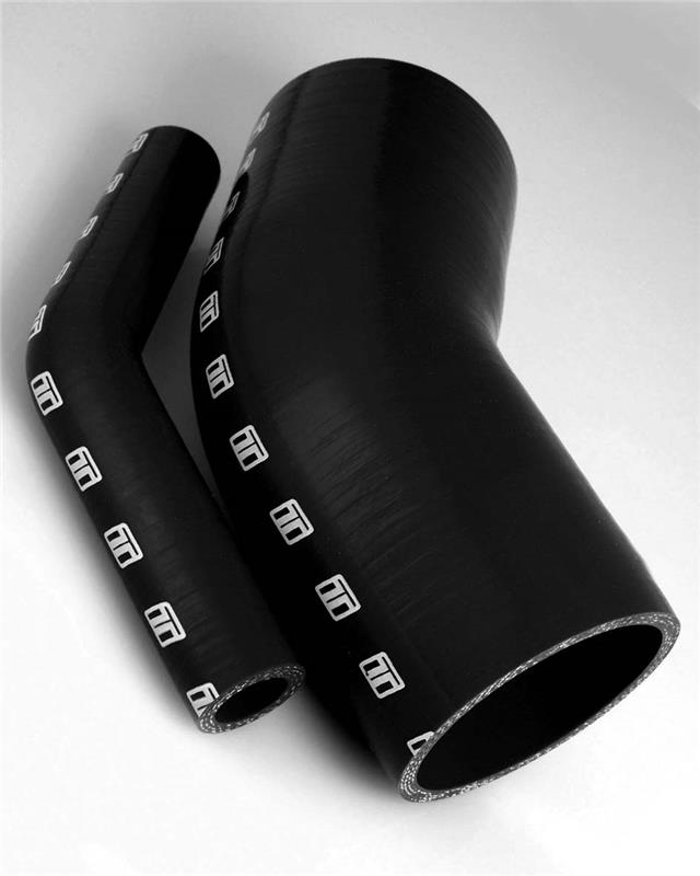Turbosmart 45 Elbow 1.00 - Black Silicone Hose