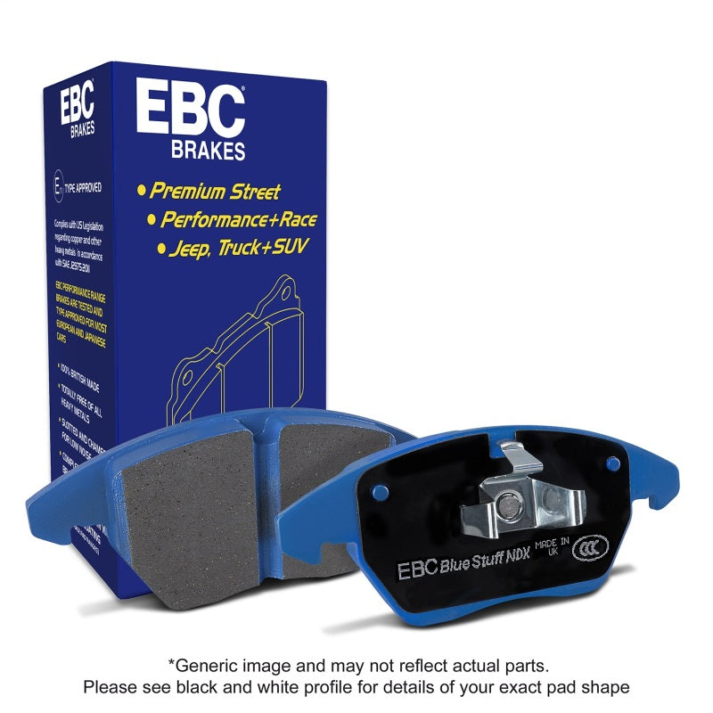 EBC 94-98 Ford Mustang 3.8 Bluestuff Rear Brake Pads