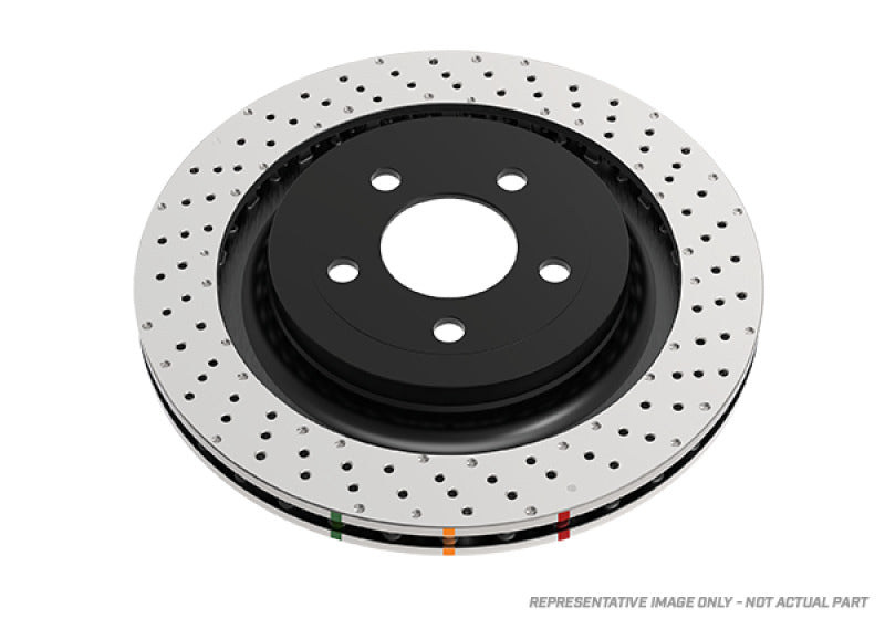 DBA 2015 Audi S3 Front 4000 Series Drilled Rotor