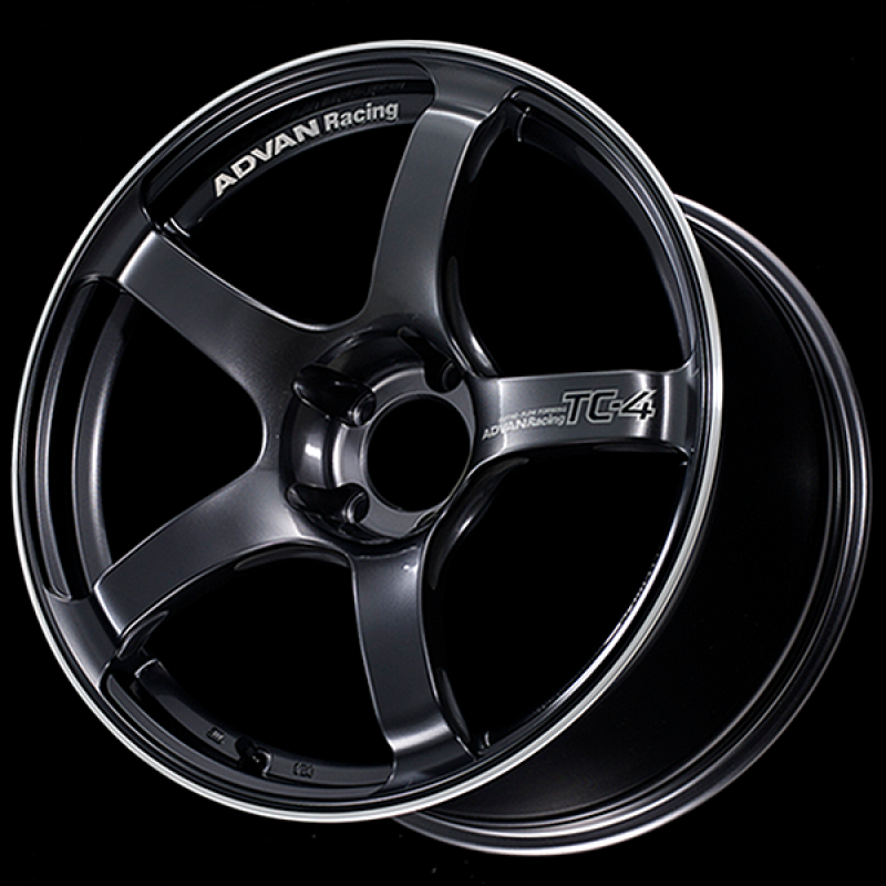 Advan TC4 18x7.5 / +42 Offset / 5-112 / 66.5mm Bore / Racing Gunmetallic & Ring
